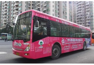 广州公交车身广告分析