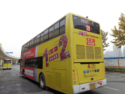 郑州公交车广告