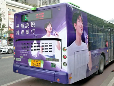 广州公交车广告