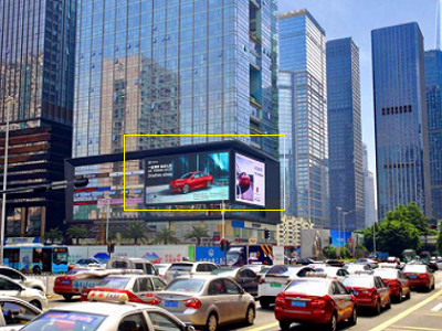 深圳火博HB体育CBD商圈LED屏广告